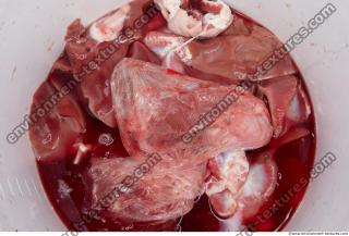 Photo Textures of RAW Pork Viscera